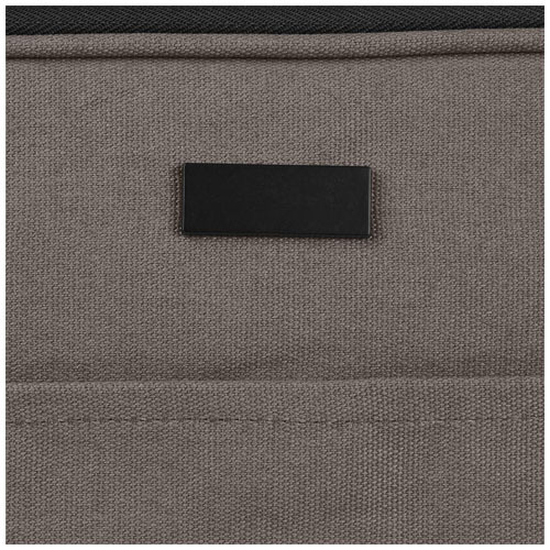 Joey 14-calowe etui na laptopa z płótna z recyklingu z certyfikatem GRS, o pojemności 2 l Szary 12068082 (4)