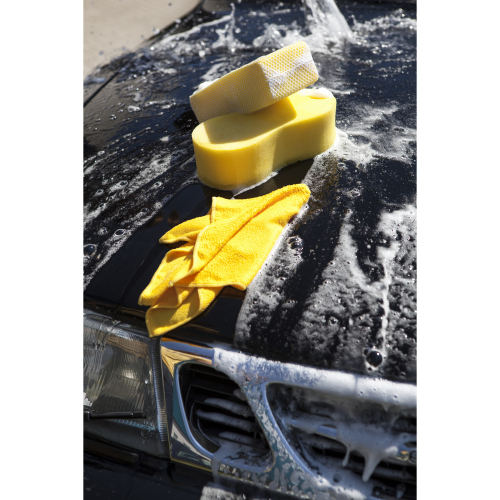 Zestaw do mycia samochodu żółty V7738-08 (5)