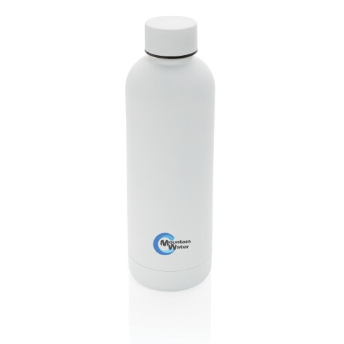 Butelka termiczna 500 ml, stal nierdzewna z recyklingu biały P435.703 (3)