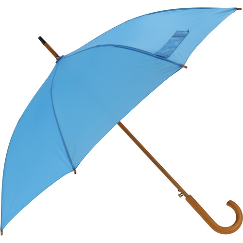 Parasol automatyczny drewniany Ø105 cm NANCY Jasnoniebieski 513124 (1)