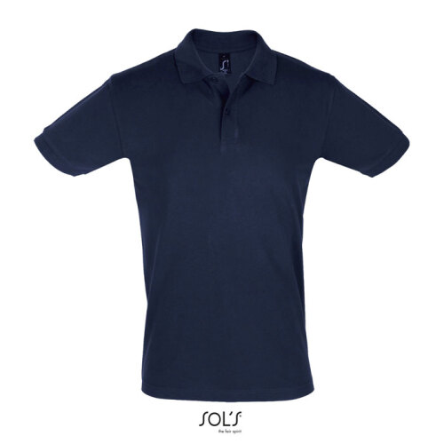 PERFECT Męskie POLO 180g French Navy S11346-FN-L 