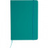 Notatnik A5 w linie z materiałów z recyklingu DOMINIK Turkusowy 2526114 (3) thumbnail