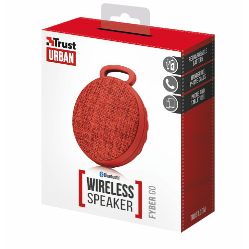 Głośnik Trust Fyber Go Czerwony EG 033105 (2)