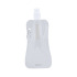 Składany bidon 400 ml z karabińczykiem z RPET Biały VA371-02  thumbnail