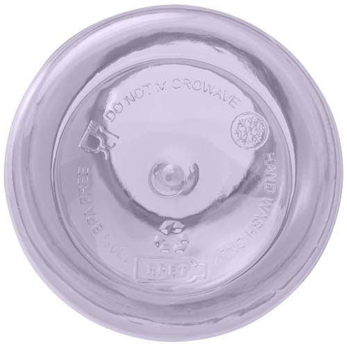 Oregon butelka na wodę o pojemności 400 ml z karabińczykiem wykonana z tworzyw sztucznych pochodzących z recyklingu z certyfi Liliowy 10077835 (3)
