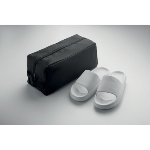 Worek na buty z RPET 600D Czarny MO2977-03 (4)