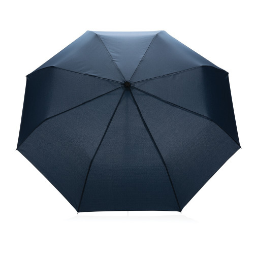 Mały bambusowy parasol 20.5" AWARE™ RPET Niebieski P850.575 (1)