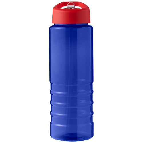 H2O Active® Eco Treble bidon z pokrywką z tutką o pojemności 750 ml  Niebieski 21048210 (2)