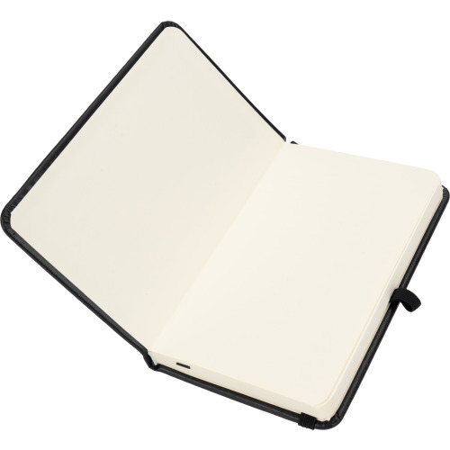 Notatnik A6 w linie ALEX Czarny 2031503 (2)