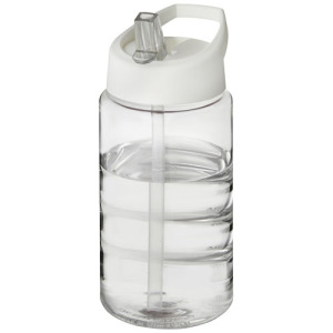 Bidon H2O Bop o pojemności 500 ml z wieczkiem z dzióbkiem Przezroczysty