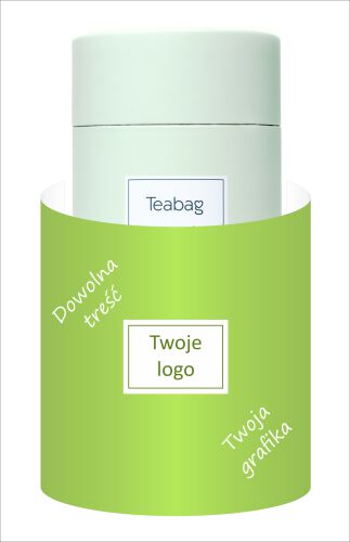 Herbata sypana w tubie z banderolą wielokolorowy TBG0550 (1)