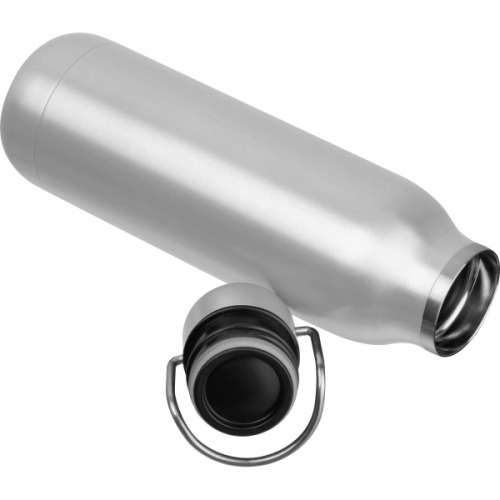 Stalowa butelka na wodę BORGHOLM 600 ml Szary 533107 (1)