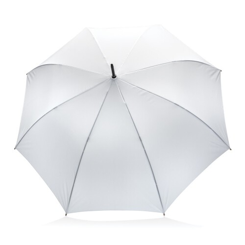 Bambusowy parasol automatyczny 27" Impact AWARE rPET biały P850.663 (1)