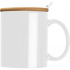 Kubek ceramiczny z łyżeczką 300 ml LOTHAR Biały 8296906 (3) thumbnail