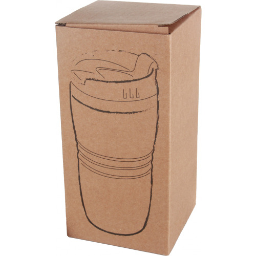 Kubek termiczny 450 ml LUIGI Czarny 6054603 (8)