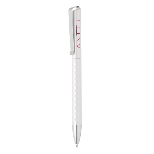 Długopis X3.1 z metalowym klipem biały V1998-02 (4)