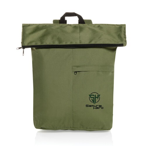 Składany plecak Dillon AWARE™ RPET zielony P763.177 (6)