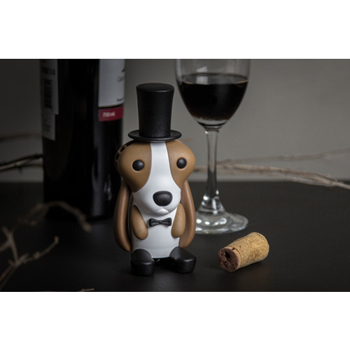 Korkociąg Wine Hound brązowy QL10292-BN (1)
