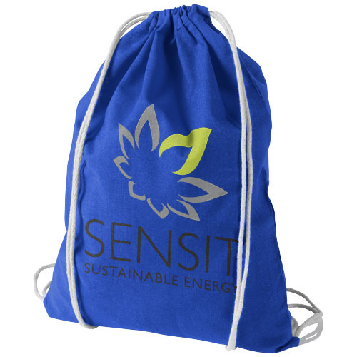 Plecak bawełniany premium Oregon Błękit królewski 12011303 (1)