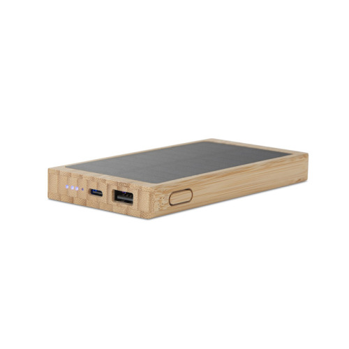 Powerbank solarny SOLBAM 5000 mAh Beżowy 45140-17 (5)