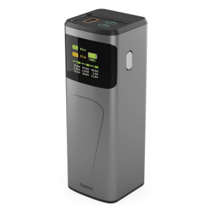 Power bank 20000 mAh Hama High Power 65W Grafitowy