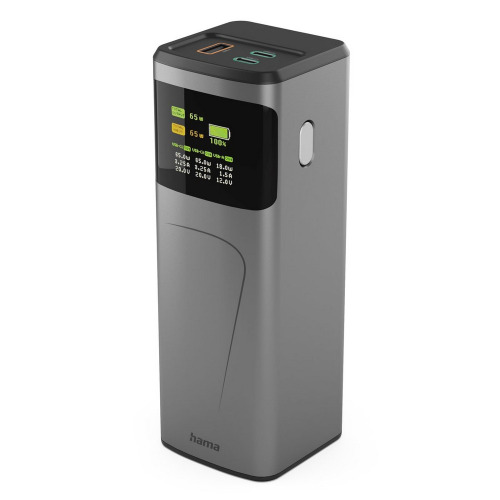 Power bank 20000 mAh Hama High Power 65W Grafitowy VH028-15 