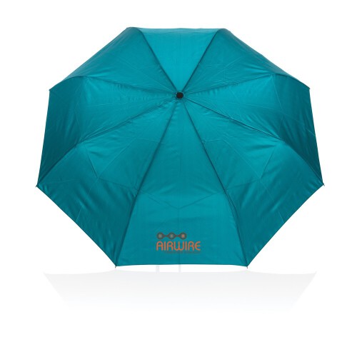 Mały parasol automatyczny 21" Impact AWARE™ RPET zielony P850.437 (7)