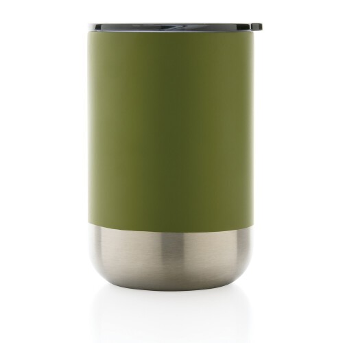 Kubek termiczny 360 ml, stal nierdzewna z recyklingu green P433.067 (1)