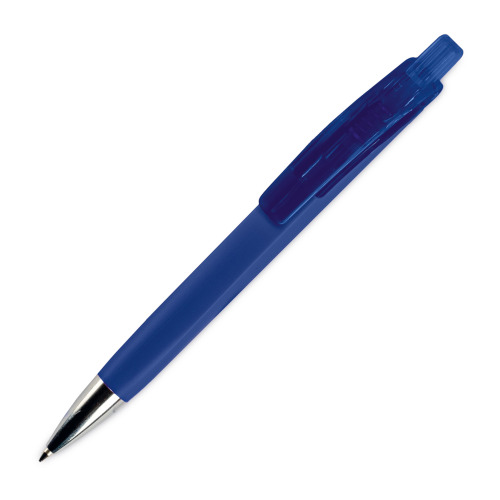 Miękki w dotyku długopis Riva Ciemnoniebieski LT80836-N0010 (1)