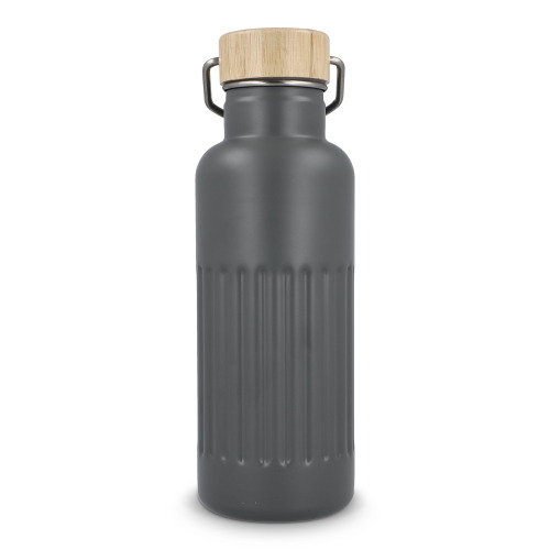 Butelka termiczna ze stali nierdzewnej pochodzącej z recyklingu, 500 ml Szary LT98699-N0061 (1)