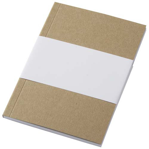 Notatnik A6 Novella Austen z miękką okładką z materiału z recyklingu, papier pakowy — 50 kartek Piasek pustyni 21026706 (5)