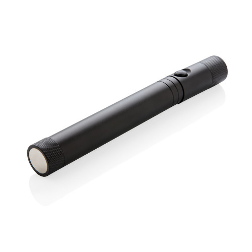 Latarka teleskopowa 3 LED z magnesem Czarny P513.651 (1)
