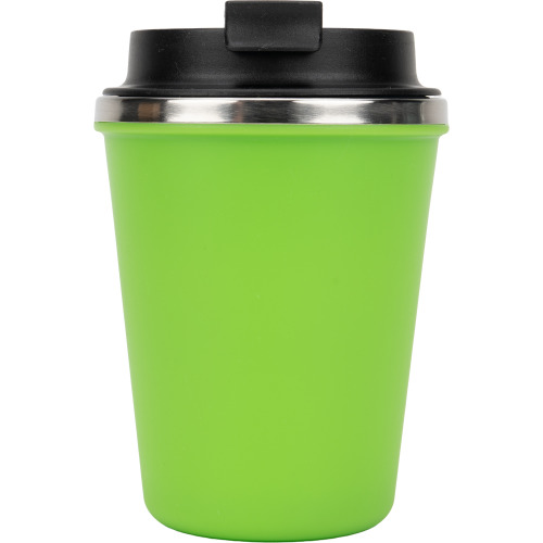 Kubek termiczny 350 ml z powłoką z recyklingu METODY Jasnozielony 8496229 (3)