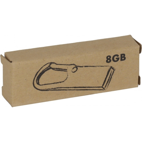 Pendrive metalowy 8GB 2.0 LAS CRUCES Szary 099207 (2)