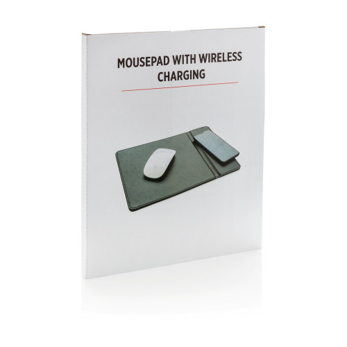 Podkładka pod mysz, ładowarka bezprzewodowa 5W Czarny P308.941 (12)