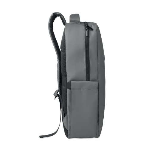 plecak na laptopa 15" PU RPET Kamienny Szary MO3208-15 (3)