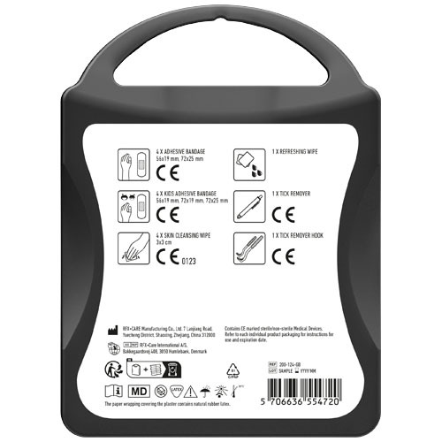 MyKit Zestaw Pomocy - Kleszcze Przezroczysty czarny 1Z251607 (4)