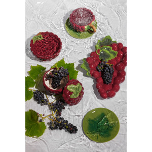 GRAPE MISKA Z POKRYWKĄ, FIOLETOWY