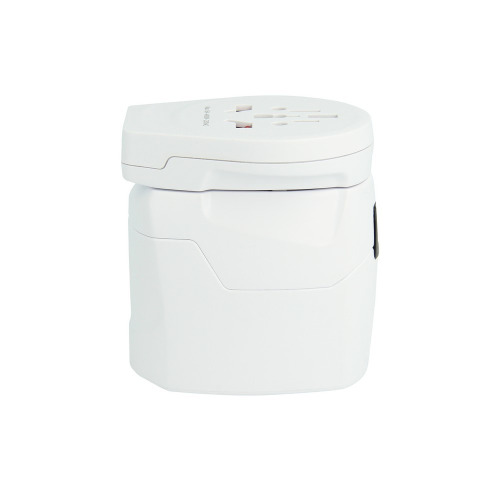 Uniwersalna ładowarka, adapter podróżny SKROSS PRO – World and USB Biały VSK03-02 (3)