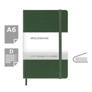 Kalendarz MOLESKINE Khaki