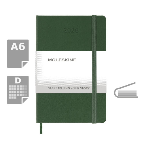 Kalendarz MOLESKINE Khaki VM292-25/2027 
