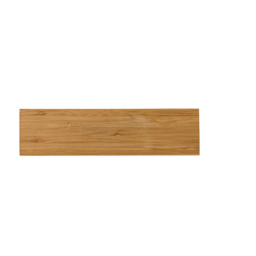 Bambusowa ładowarka bezprzewodowa 5W, zegar drewno V0137-17 (4)