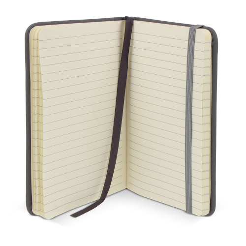 Notatnik R-PET/PU A6 Szary LT92070-N0061 (1)