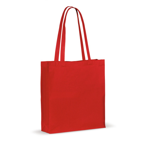 Torba na ramię bawelna OEKO-TEX® 140g/m² 38x10x42cm Czerwony LT95158-N0021 