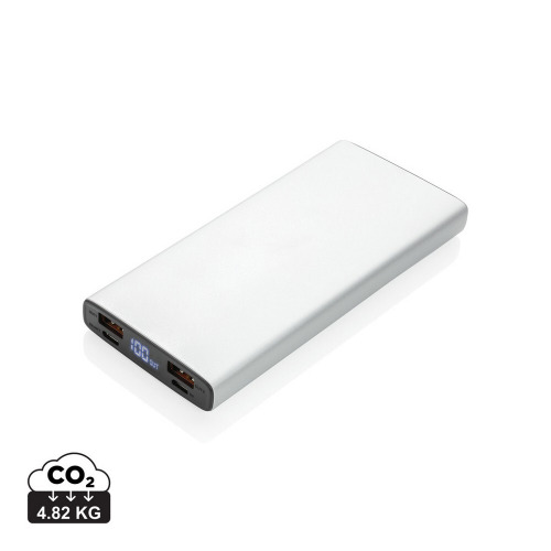 Szybki power bank 10000 mAh Srebrny P322.242 