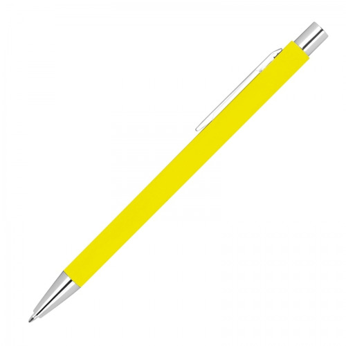Długopis metalowy soft touch GIORGIO żółty 1368008 (1)