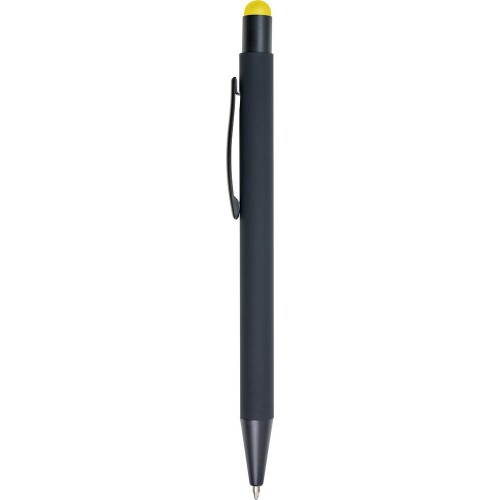 Długopis, touch pen żółty V1907-08 