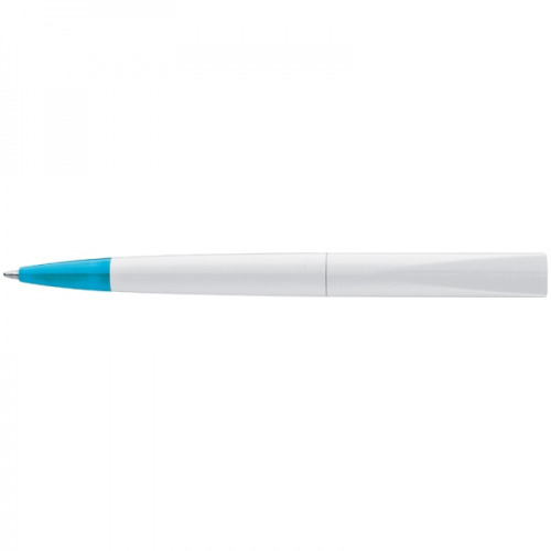 Długopis plastikowy z szerokim klipsem CANBERRA Turkusowy 306114 (3)