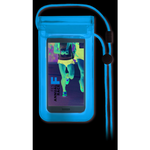 Wodoodporne etui na smartfon Przezroczysty pomarańczowy MO8782-29 (2)