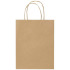 Kraft - torba papierowa z tektury 120 g/m² ze skręcanymi uchwytami – 18 x 9 x 23 cm Kraftowy brąz 1ZM02106 (1) thumbnail